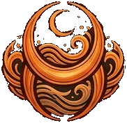 Sacral chakra illustration