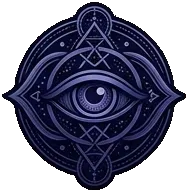 Third eye chakra illustration
