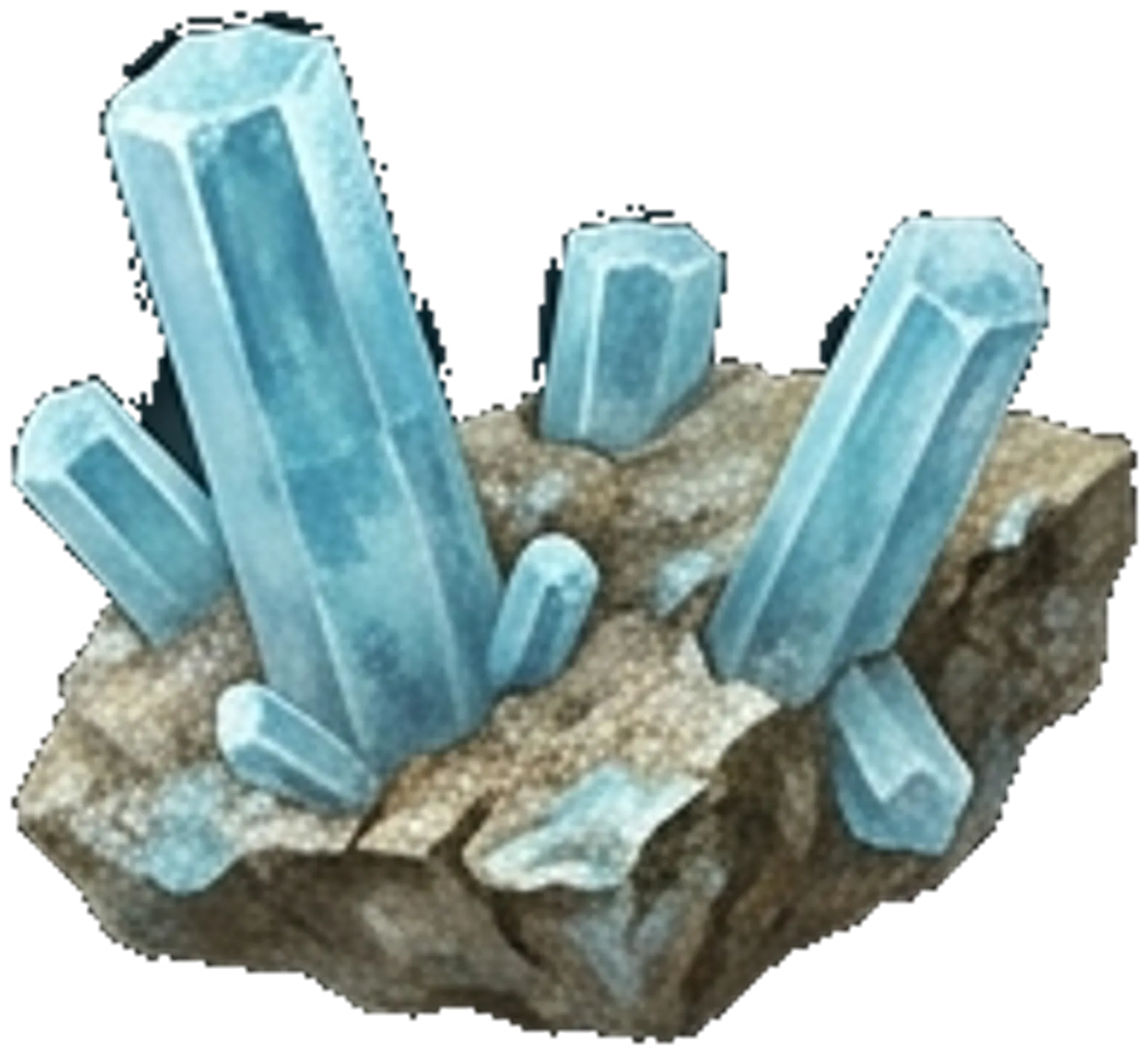Aquamarine crystal