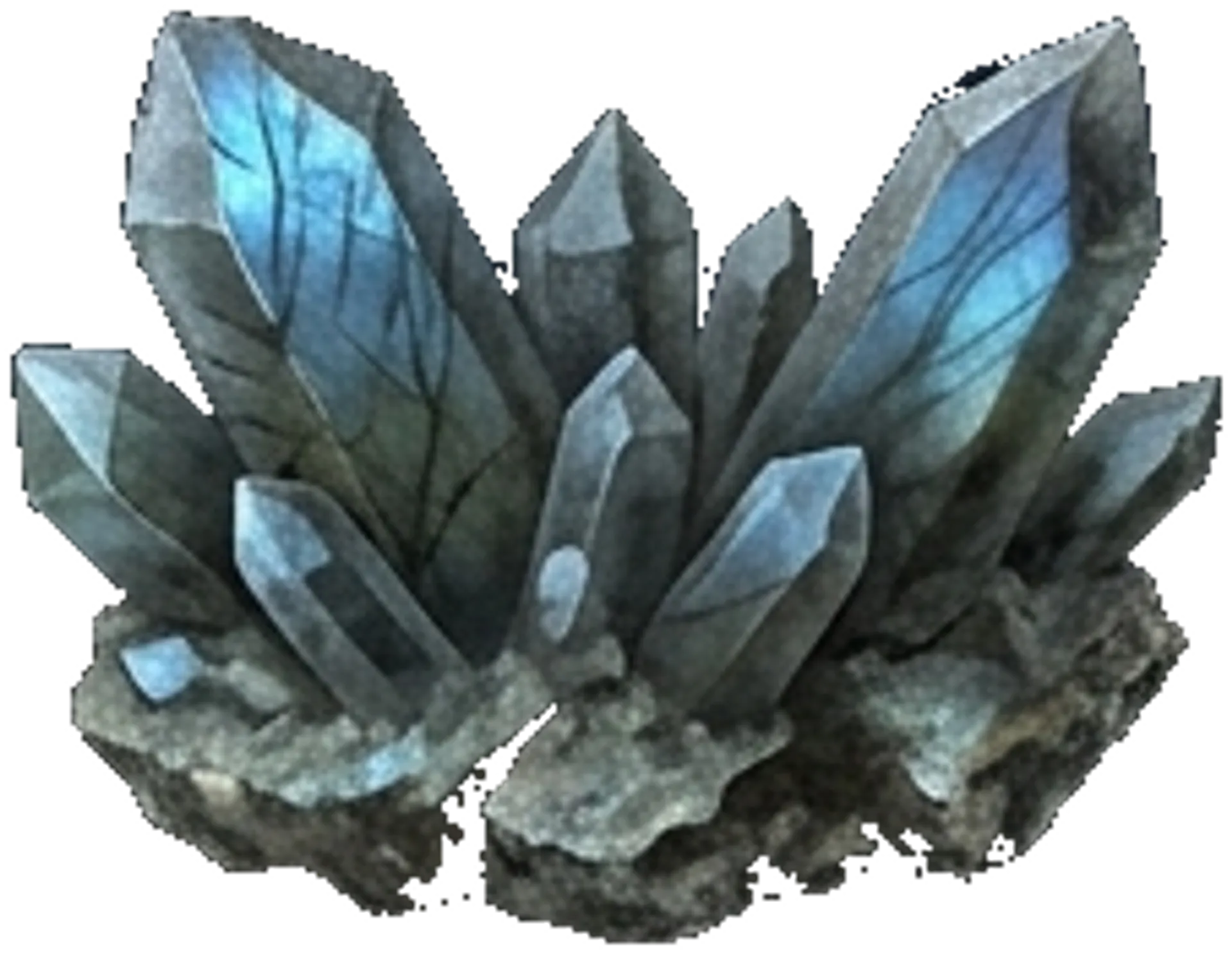 Labradorite crystal