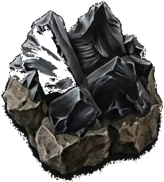 Obsidian crystal