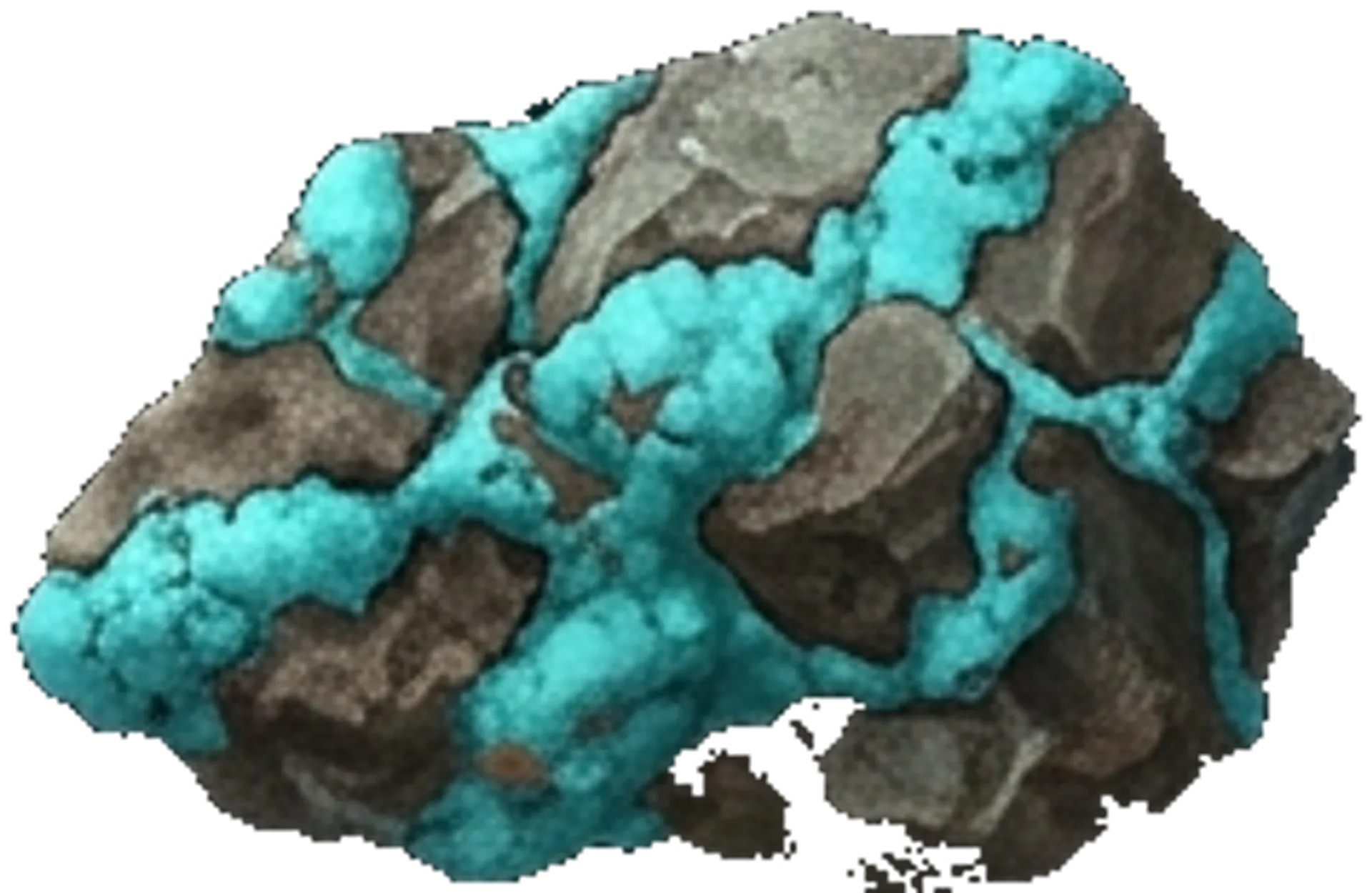 Turquoise crystal