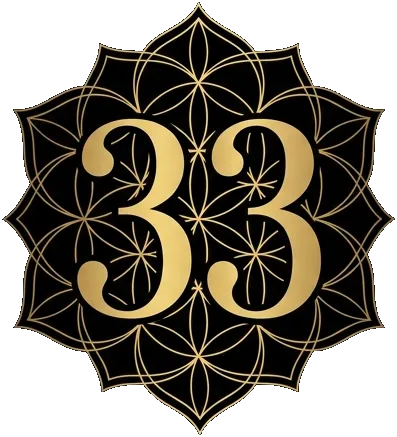 Master number 33 illustration