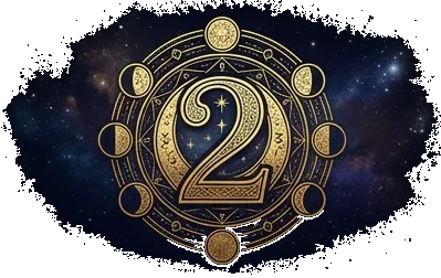 Number 2 meaning illustration