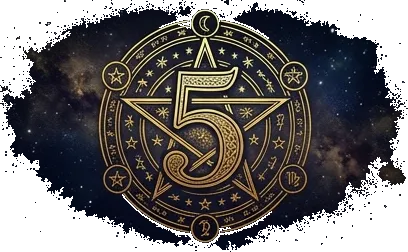 Number 5 meaning illustration