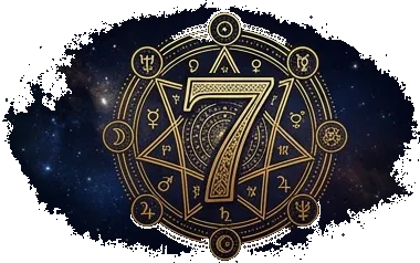 Number 7 meaning illustration