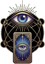 Tarot intuition vs symbolism illustration